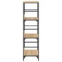 Sonoma oak engineered wood shelf 50x33x117.5 cm by , Bookcases and shelves - Ref: Foro24-835270, Price: 50,99 €, Discount: %