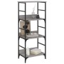 Sonoma Gray Engineered Wood Shelving 50x33x117.5 cm by , Bookcases and shelves - Ref: Foro24-835272, Price: 47,21 €, Discount: %