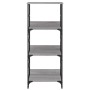 Sonoma Gray Engineered Wood Shelving 50x33x117.5 cm by , Bookcases and shelves - Ref: Foro24-835272, Price: 47,21 €, Discount: %