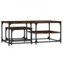 Stapelbare Couchtische, 2 Stück, Holzwerkstoff, Raucheiche von , Couchtisch - Ref: Foro24-835396, Preis: 47,34 €, Rabatt: %