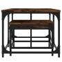 Stackable coffee tables 2 pieces engineered wood smoke oak by , Coffee table - Ref: Foro24-835396, Price: 47,34 €, Discount: %