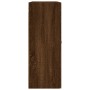 Armario de pared madera ingeniería roble marrón 69,5x34x90 cm de , Aparadores - Ref: Foro24-834993, Precio: 84,65 €, Descuent...