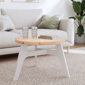 Round solid pine wood table top Ø60x3 cm by , Table tops - Ref: Foro24-833664, Price: 46,97 €, Discount: %