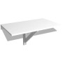 Folding wall table white 100x60 cm by vidaXL, Folding tables - Ref: Foro24-243054, Price: 64,71 €, Discount: %