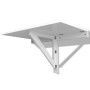 Folding wall table white 100x60 cm by vidaXL, Folding tables - Ref: Foro24-243054, Price: 64,71 €, Discount: %