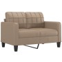 Cappuccino synthetic leather 2-piece sofa set with cushions by , Sofas - Ref: Foro24-3201372, Price: 465,39 €, Discount: %