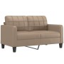 Cappuccino synthetic leather 2-piece sofa set with cushions by , Sofas - Ref: Foro24-3201372, Price: 465,39 €, Discount: %