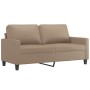 Cappuccino synthetic leather 3-piece sofa set with cushions by , Sofas - Ref: Foro24-3201417, Price: 514,19 €, Discount: %