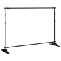 Backdrop supports 2 pcs black steel 305x243 cm by , studio montages - Ref: Foro24-3187467, Price: 156,53 €, Discount: %