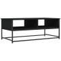 Mesa de centro madera de ingeniería negro 100x51x40 cm de , Mesas de centro - Ref: Foro24-835349, Precio: 41,32 €, Descuento: %