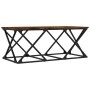 Mesa de centro madera de ingeniería roble ahumado 100x49x40 cm de , Mesas de centro - Ref: Foro24-835361, Precio: 38,97 €, De...