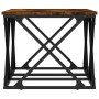 Smoked oak engineered wood coffee table 100x49x40 cm by , Coffee table - Ref: Foro24-835361, Price: 39,99 €, Discount: %