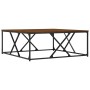 Oak brown engineered wood coffee table 100x100x40 cm by , Coffee table - Ref: Foro24-835368, Price: 60,91 €, Discount: %