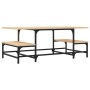 Mesa de centro madera de ingeniería roble Sonoma 100x50,5x40 cm de , Mesas de centro - Ref: Foro24-835375, Precio: 35,26 €, D...