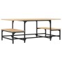 Engineered wood Sonoma oak coffee table 100x50.5x40 cm by , Coffee table - Ref: Foro24-835375, Price: 35,26 €, Discount: %