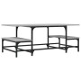 Sonoma gray engineered wood coffee table 100x50.5x40 cm by , Coffee table - Ref: Foro24-835377, Price: 40,41 €, Discount: %