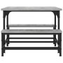 Sonoma gray engineered wood coffee table 100x50.5x40 cm by , Coffee table - Ref: Foro24-835377, Price: 40,41 €, Discount: %