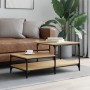 Sonoma oak plywood coffee table 100x50.5x45 cm by , Coffee table - Ref: Foro24-835380, Price: 57,89 €, Discount: %