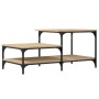 Sonoma oak plywood coffee table 100x50.5x45 cm by , Coffee table - Ref: Foro24-835380, Price: 56,99 €, Discount: %