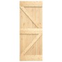 Puerta corredera con herrajes madera maciza de pino 70x210 cm de , Puertas - Ref: Foro24-3203098, Precio: 228,44 €, Descuento: %