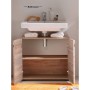 Trendteam Malea Waschtischunterschrank San Remo Eichenfarbe von , Badezimmerwaschtische - Ref: Foro24-445402, Preis: 139,99 €...