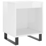 Mesitas noche 2 uds madera ingeniería blanco brillo 40x35x50 cm de , Mesitas de noche - Ref: Foro24-830737, Precio: 50,37 €, ...