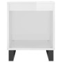 Mesitas noche 2 uds madera ingeniería blanco brillo 40x35x50 cm de , Mesitas de noche - Ref: Foro24-830737, Precio: 50,37 €, ...