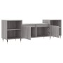 TV-Schrank aus grauem Sonoma-Sperrholz, 160 x 35 x 55 cm von , TV-Möbel - Ref: Foro24-831338, Preis: 88,14 €, Rabatt: %