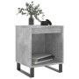 Mesita de noche madera de ingeniería gris hormigón 40x35x50 cm de , Mesitas de noche - Ref: Foro24-830740, Precio: 27,76 €, D...