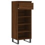 Brown oak plywood shoe rack furniture 40x36x105 cm by , Shoe racks and shoe organizers - Ref: Foro24-831475, Price: 54,40 €, ...