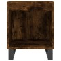 Mesita de noche madera de ingeniería roble ahumado 40x35x50 cm de , Mesitas de noche - Ref: Foro24-830742, Precio: 37,76 €, D...