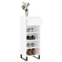 White plywood shoe cabinet 40x36x105 cm by , Shoe racks and shoe organizers - Ref: Foro24-831468, Price: 47,02 €, Discount: %