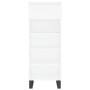 White plywood shoe cabinet 40x36x105 cm by , Shoe racks and shoe organizers - Ref: Foro24-831468, Price: 47,02 €, Discount: %