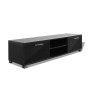 Mueble de TV negro brillo 120x40,5x35 cm de vidaXL, Muebles TV - Ref: Foro24-243042, Precio: 118,42 €, Descuento: %