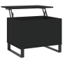 Black plywood coffee table 60x44.5x45 cm by , Coffee table - Ref: Foro24-830957, Price: 55,24 €, Discount: %