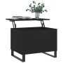 Black plywood coffee table 60x44.5x45 cm by , Coffee table - Ref: Foro24-830957, Price: 55,24 €, Discount: %