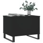 Black plywood coffee table 60x44.5x45 cm by , Coffee table - Ref: Foro24-830957, Price: 55,24 €, Discount: %