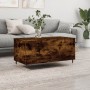 Smoked oak plywood coffee table 90x44.5x45 cm by , Coffee table - Ref: Foro24-830969, Price: 64,99 €, Discount: %