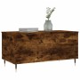 Smoked oak plywood coffee table 90x44.5x45 cm by , Coffee table - Ref: Foro24-830969, Price: 64,99 €, Discount: %