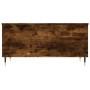 Smoked oak plywood coffee table 90x44.5x45 cm by , Coffee table - Ref: Foro24-830969, Price: 64,99 €, Discount: %