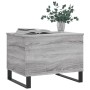 Sonoma-Couchtisch aus grauem Sperrholz, 60 x 44,5 x 45 cm von , Couchtisch - Ref: Foro24-830962, Preis: 65,15 €, Rabatt: %