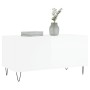 Mesa de centro madera contrachapada blanco brillo 90x44,5x45 cm de , Mesas de centro - Ref: Foro24-830974, Precio: 52,47 €, D...