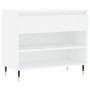 White plywood shoe cabinet 70x36x60 cm by , Shoe racks and shoe organizers - Ref: Foro24-831428, Price: 55,10 €, Discount: %