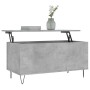 Mesa de centro madera contrachapada gris hormigón 90x44,5x45 cm de , Mesas de centro - Ref: Foro24-830976, Precio: 64,02 €, D...