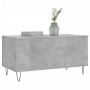 Mesa de centro madera contrachapada gris hormigón 90x44,5x45 cm de , Mesas de centro - Ref: Foro24-830976, Precio: 64,02 €, D...