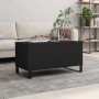 Couchtisch aus schwarzem Sperrholz, 90 x 44,5 x 45 cm von , Couchtisch - Ref: Foro24-830981, Preis: 71,99 €, Rabatt: %