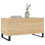 Sonoma oak plywood coffee table 90x44.5x45 cm by , Coffee table - Ref: Foro24-830983, Price: 63,89 €, Discount: %