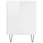 Mesitas noche 2 uds madera ingeniería blanco brillo 40x35x50 cm de , Mesitas de noche - Ref: Foro24-830721, Precio: 40,91 €, ...