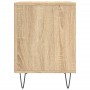 Mesitas noche 2 uds madera ingeniería roble Sonoma 40x35x50 cm de , Mesitas de noche - Ref: Foro24-830723, Precio: 44,47 €, D...