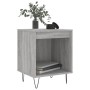 Sonoma gray engineered wood bedside table 40x35x50 cm by , Nightstands - Ref: Foro24-830728, Price: 33,05 €, Discount: %